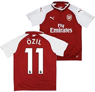 Amazon Puma プーマ アーセナル 17 18 ホーム 半袖 ユニフォーム ジュニア No 11 エジル 02 11o 164 Puma プーマ ユニフォーム