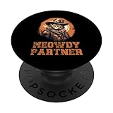 Photo Gallery meowdy partner divertente gatto cappello da cowboy western popsockets popgrip intercambiabile Photo Gallery meowdy partner divertente gatto cappello da cowboy western popsockets popgrip intercambiabile