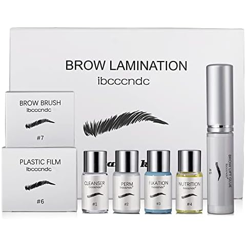 Eyebrow Lamination Brow lifting Kit - Professional DIY Perm Kit for Instant Eyebrow Lift - Ideal for Home & Salon Use Cover