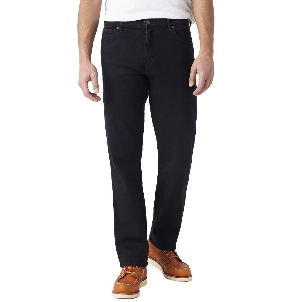 Wrangler Men's Noir Jeans Texas