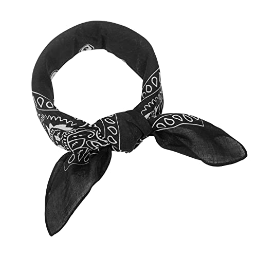 Missshorthair Novelty Paisley Large Bandanas 12 Pack 100% Cotton Cowboy Bandana For Men #TOP2