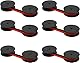 Printerfield 6Pcs Schreibmaschinentintenspule/Farbband in Schwarz & Rot für GR1/OLYMPIA/DIN2130/2103