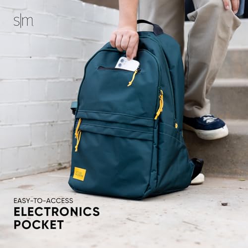 Image of Simple Modern Kids Backpack for School | 25L Laptop Backpack | Terrazzo | Ellis Bookbag for Girls, Boys | Cute Backpack for High School, College, Teens | Cream Terrazzo