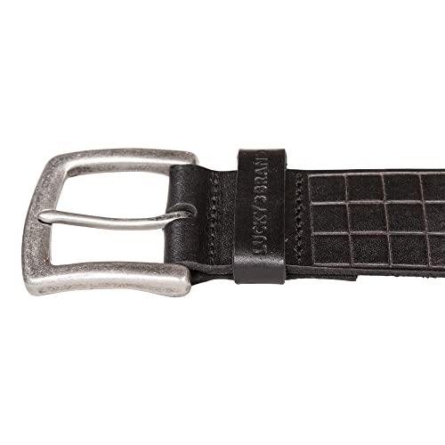 Image of Lucky Brand Men's Genuine Leather Belt | Classic | Casual | Everyday | Western | American Heritage | Metal Buckle