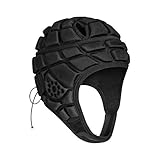 TUOYR Rugby Headgear 7 on 7 Soft Shell Padded Helmet Flag Football Headguard Adjustable Head...