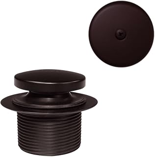 Westbrass Tip Toe Tub Trim Set with One-Hole Overflow Faceplate, Oil Rubbed Bronze, D93-12