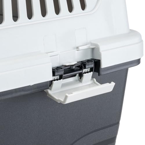 Ferplast Hundetransportbox Clipper 4, IATA-zugelassene transportbox, mittlere Hundetransportbox max 20 kg
