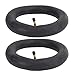 Akozon 2 Pack 8 1/2x2 Inner Tube, Inflatable Thickened Reinforced Rubber Inner Tube, Curved Tyre Tool for Xiaomi M365 Electric Scooter - Enhanced Safety & Extended Lifespan.