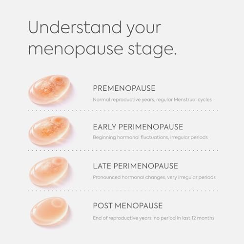 Image of Diagnox Health Menopause Test, At-Home FSH Test Strips to Identify Menopause Stages - Fast 5-Minute Results, Clinical-Grade Midstream Strips (4 Pack)