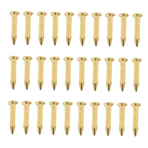 ARTIBETTER and Break Resistance 100pcs Round Nails for DIY Decorative Fixing Nails