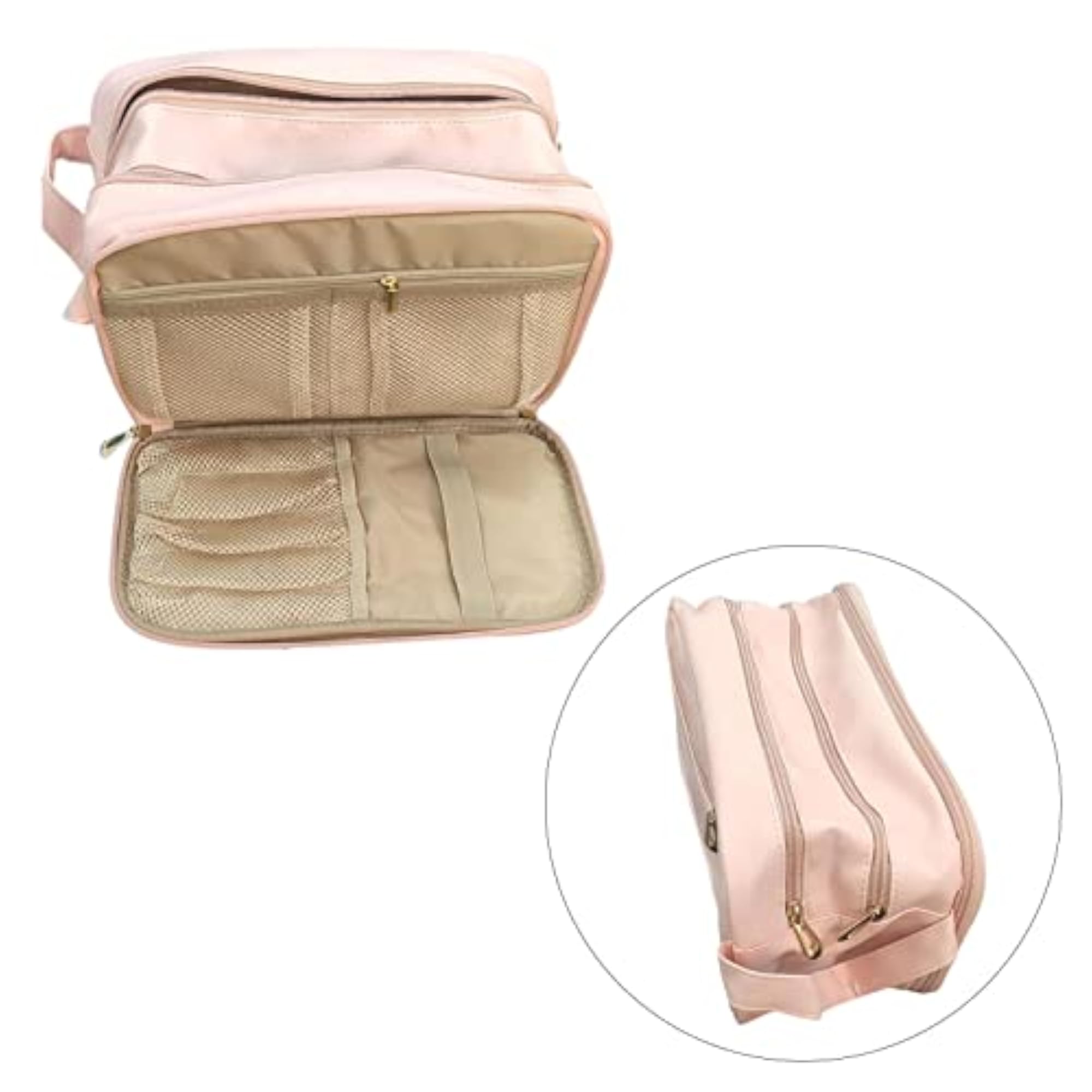 Waterproof Toiletry Bag, PU Wash Bag for Home Use