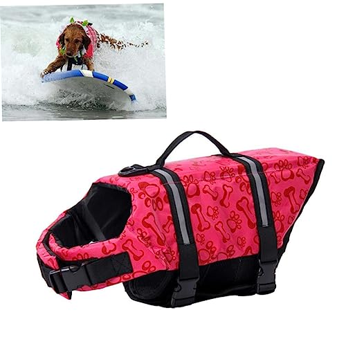 Hohopeti Casaco De Cachorrinho Regatas De Praia Colete Reflexivo Para Cães Coletes Salva-Vidas Para