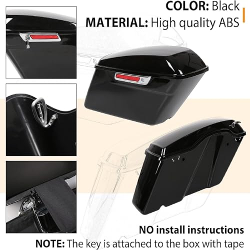 Ecotric LS+LYHD-08-B-Z2 Hard Saddlebags Compatible thumb #2