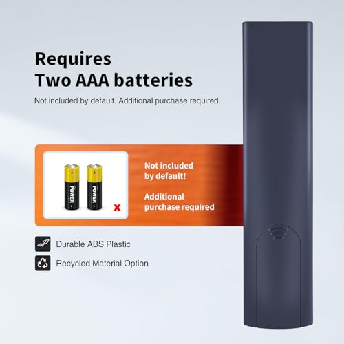 WKOLF Nouvelle télécommande vocale pour Antteq EGoi AG24F1DCU G24-AH3CF1D AG32H3 AG42F3, pour Tutu TUS42FD1A TUS32HN1AC, pour JVC QT7A ENGAL, pour Engel/KONIC Android Smart TV (Voix) – vue 4