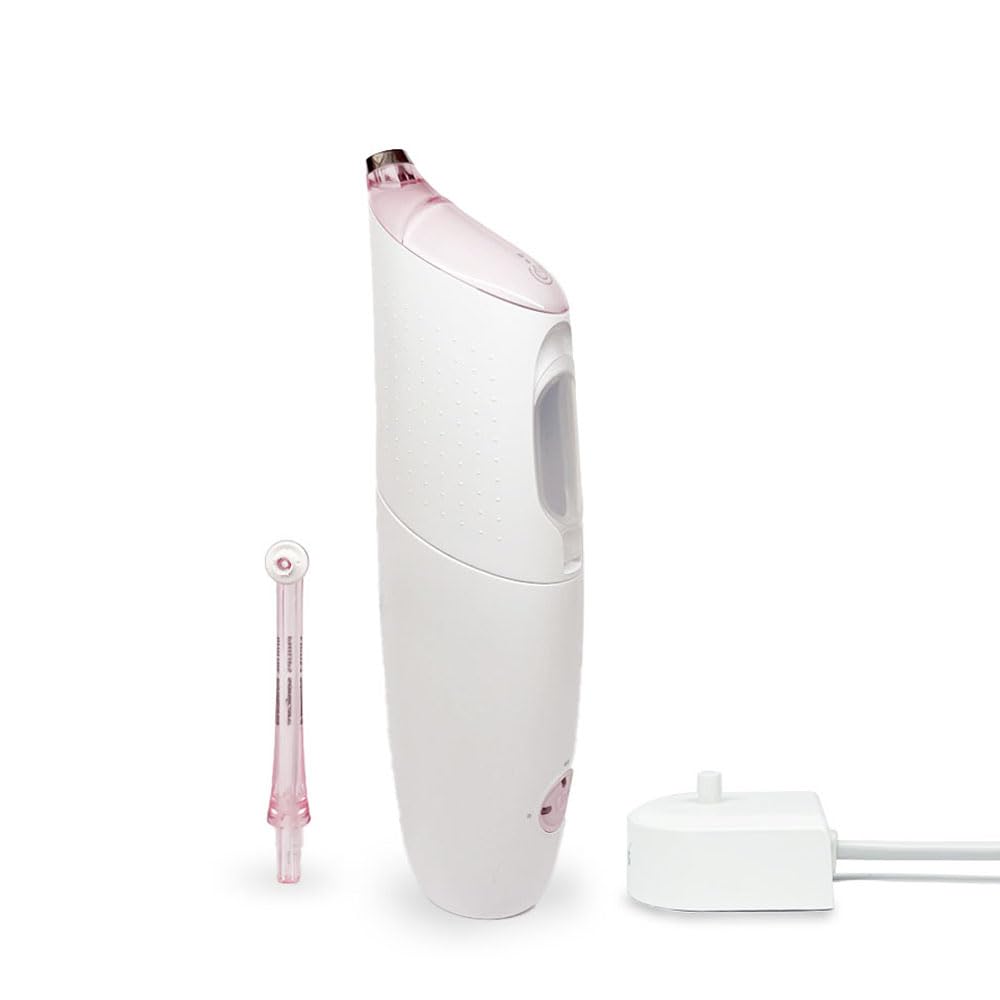 Replacement AirFloss PRO/Ultra for Philip HX8350 HX8340 HX8460 HX8332 HX8432/13 HX8331 HX8341，Flosser Compatible with HX8032 Nozzle，HX6100 Charger ，Without Box (Pink)