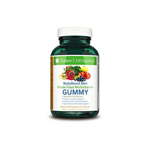 Nature's Dynamics Men's Body Boost Whole Food Multivitamin Gummy- 60 Gummies Nature's Dynamics Men's Body Boost Whole Food Multivitamin Gummy- 60 Gummies