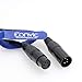 Eonvic 4-pin Male to Female 4Pin XLR Power Supply Cable for DSLR Camera