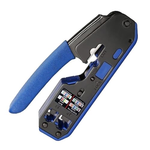 Pince à sertir RJ45 CAT6 pour réparer et dénuder un câble réseau droit
