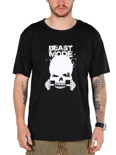 GZXISI Men's T Shirt Short Sleeve Crew Neck T-Shirt Casual Summer Classic Tops Basic Tee Shirts(#3 Graphic Black,S)