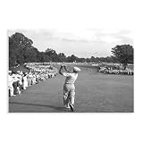 1950 US Open Golf Championship Poster Canvas Picture Printing Wall Art Decoration Poster Living Room Bedroom Home Background Decoration 12x08inch(30x20cm) Unframe-style