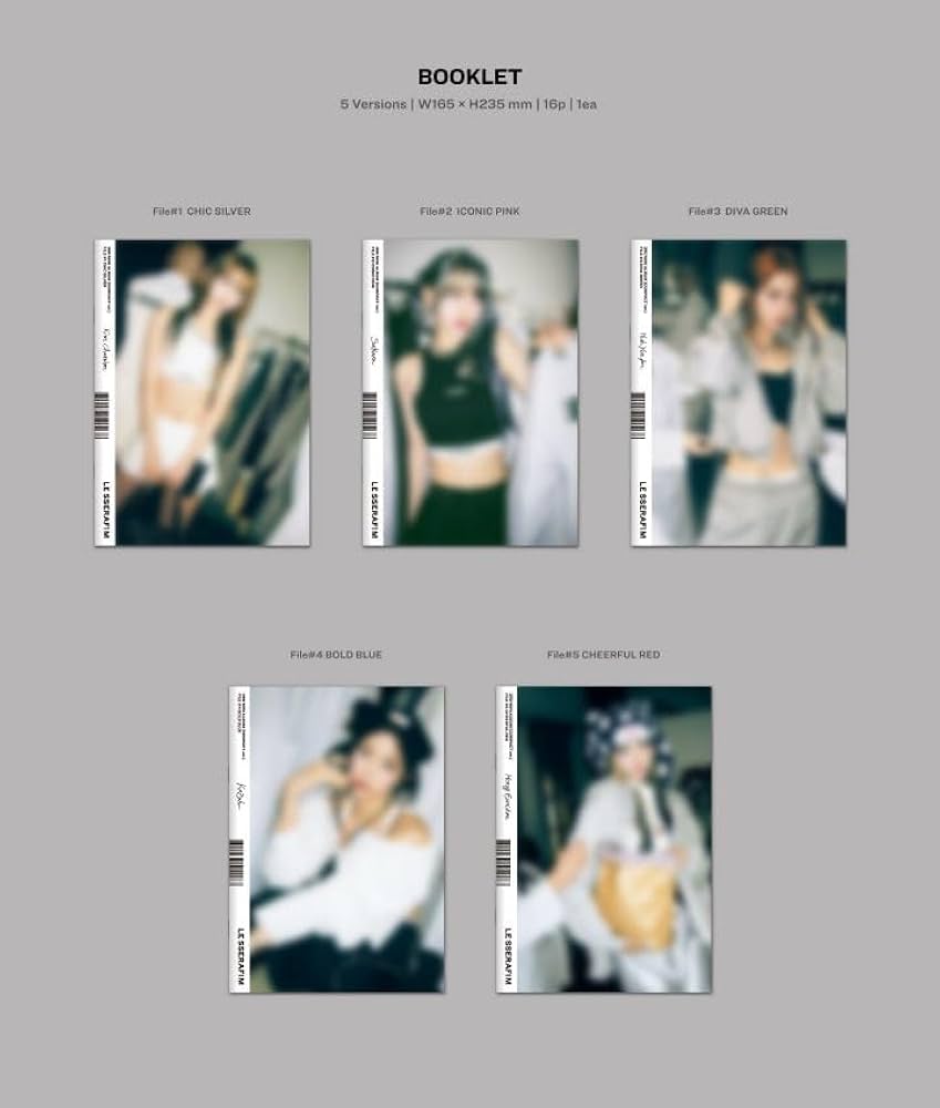 Amazon.co.jp: [ COMPACT ver. ] LE SSERAFIM - 3RD MINI ALBUM