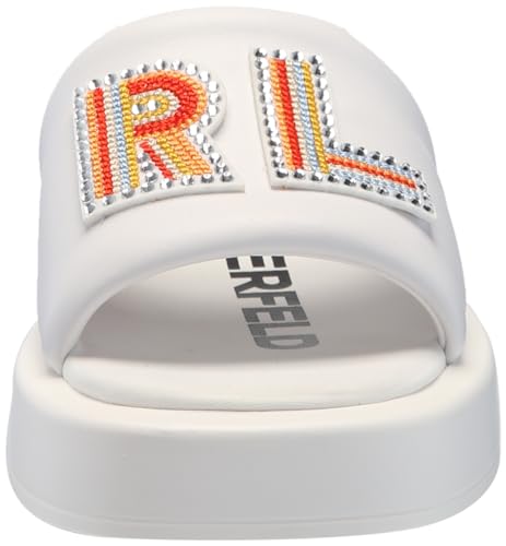 Image of KARL LAGERFELD Women's Opal Embellished Platform Sandal