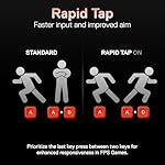 SteelSeries Apex Pro HyperMagnetic Gaming Keyboard — Adjustable Actuation — OLED Screen — RGB – USB Passthrough​ - Image 5