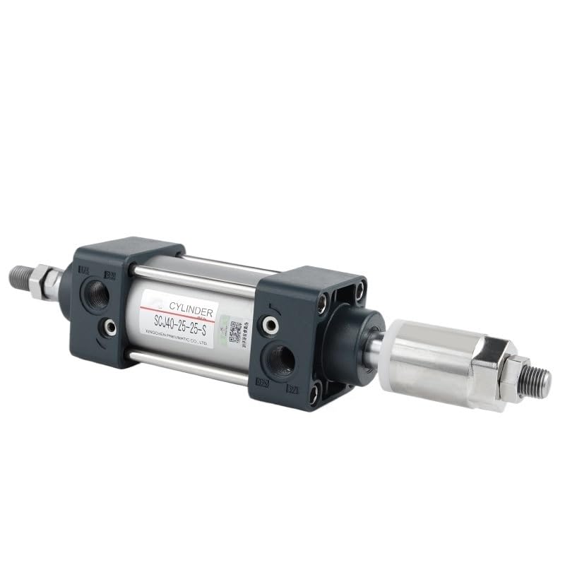 SCJ63 SCJ32 SCJ40 SCJ50 Cylindre pneumatique Standard Course réglable 50X75-150-200S(300-50S,SCJ 40)