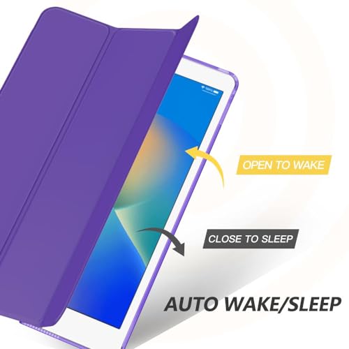 Image of Moko Smart Case for iPad 9th / 8th / 7th Gen Case 10.2 Inch, Dark Purple