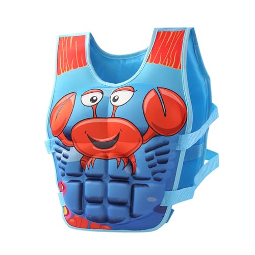 Chaleco De Natación Niños,Herramienta Ajustable De Entrenamiento De Natación | Chaqueta de Entrenamiento De Natación con Flotador Incorporado,para Días De Playa De Verano, Paseos En, Paseos En Cómodo
