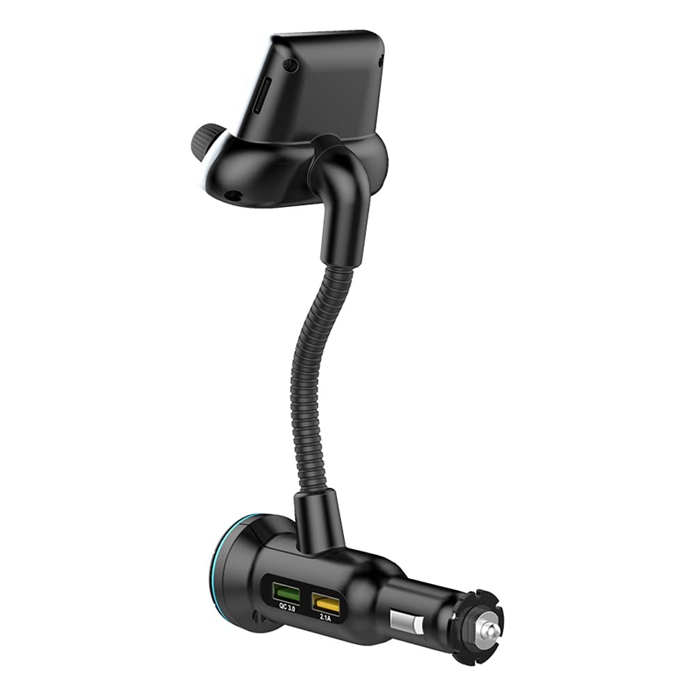 YONGYAO BT14 Car Bluetooth Dual Screen Vivavoce Lettore MP3 Trasmettitore FM Caricabatteria da Auto Supporta Il rilevamento della Tensione degli Effetti sonori EQ