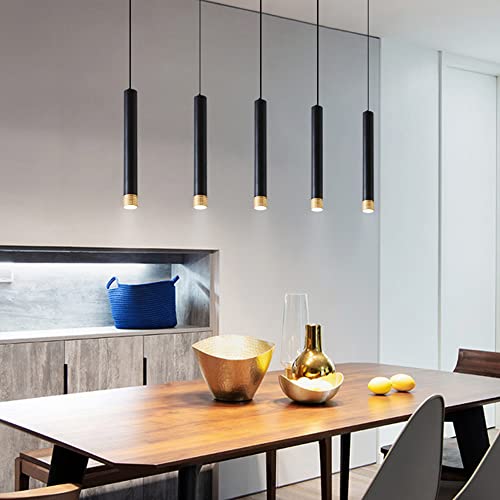 Candelabro nórdico regulable para solucionar techos altos con luz cálida 4