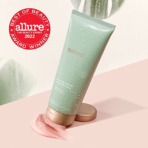 Biossance Squalane + Enzyme Sugar Body Scrub. A Powerful Yet Gentle Exfoliator With Pomegranate Enzymes To Smooth, Soften And Hydrate Without Stripping Skin (6.76 Fl Oz) #TOP1