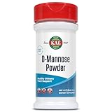 KAL D Mannose Powder 1600 mg, Easy-to-Mix, Fast-Dissolving D-Mannose - Urinary Tract Health and Bladder Support - Unflavored Powder, Non-GMO, Vegan, Gluten Free, 60-Day Guarantee, 45 Servings, 2.5oz