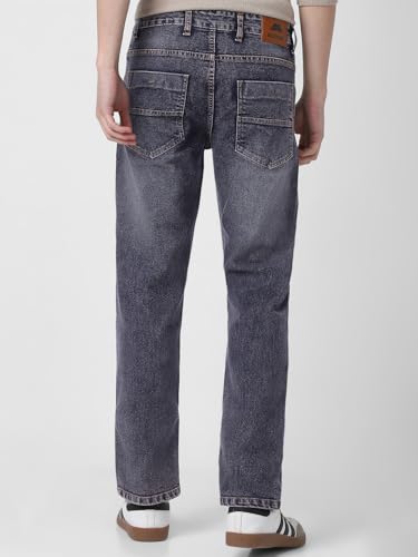 Image of Neostreak Men's Regular Fit Heavy Washed Jeans Stretchable