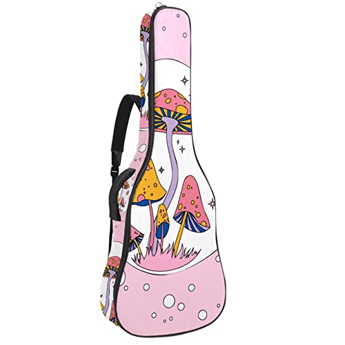 Housse de protection imperméable en tissu Oxford pour guitare électrique avec poignée latérale rembourrée Marguerite blanche sur noir, Multicolore 10., 42.9×16.9×4.7 in, Sacs pour guitare acoustique - Les Beatles, Paul McCartney, John Lennon, RIngo Starr, George Harrison Housse de protection imperméable en tissu Oxford pour guitare électrique avec poignée latérale rembourrée Marguerite blanche sur noir, Multicolore 10., 42.9x16.9x4.7 in, Sacs pour guitare acoustique