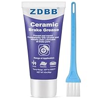 ZDBB Keramik-Bremsenschmiermittel, hochtemperaturbeständig und korrosionshemmend, beseitigt Quietschen der Bremssättel, Sonderausgabe für Automobilbremssysteme, 1 oz – 1er-Pack