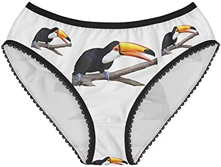 Toucan Panties, Toucan Underwear, Briefs, Cotton Briefs, Funny Underwear, Panties For Women