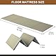 Batel Huh Japanische Tatami Matte, Natürliches Igusa Binsengras, Faltbare Igusa-Matratze, Japanische Futon Boden schlafen Area Teppich Meditation Yoga Zen(Size:100 * 200 * 3.5cm)