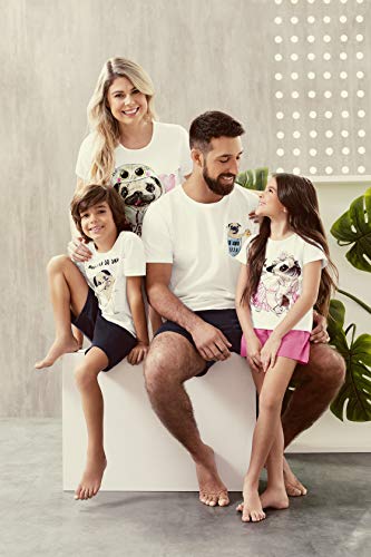 Pijama infantil, Quimby, Meninos, Branco especial, M