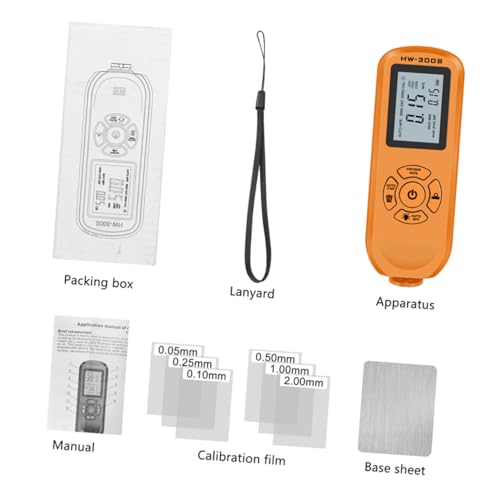 Calibrador digital mini para medición de grosor de pintura de autos miniatura 6