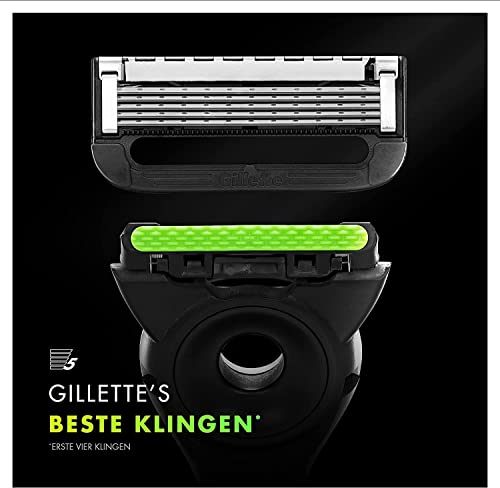 Gillette Labs Rasierklingen, 9 Ersatzklingen, für Gillette Labs Nassrasierer Herren mit Reinigungs-Element und Heated Razor - Image 5