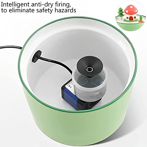 Fuente automática de cerámica para mascotas miniatura 5