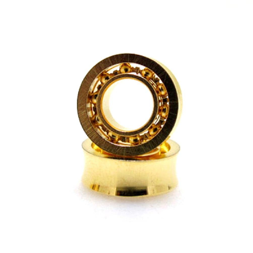 Unfairzq Gold 6Pcs/Bag Unresponsive Yoyo Bearings Bearing Removal Tool Yoyo Strings Responsive Yoyo Bearings Stainless Steel