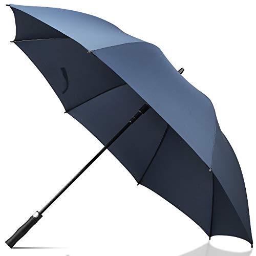 UROPHYLLA Golf Umbrella Windproof Large Rain Umbrella, Auto Open Oversize 62 Inch Stick