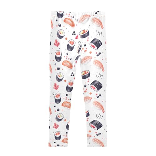 Girls' Leggings Sushi Pattern Kids Yoga Tights Pants 1 Pack 208581082