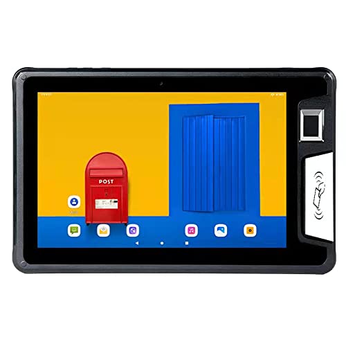 HiDON Android 9.0 IP65 Industrial Military Outdoor Waterproof Android Tablet 10 inch with NFC Fingerprint RRFID