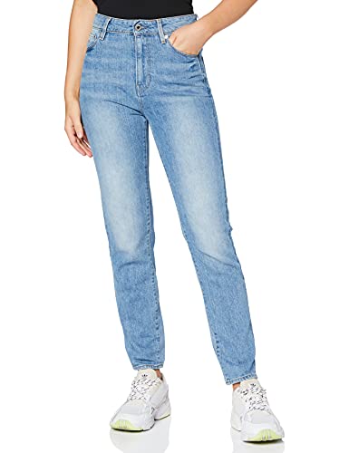 G-Star Raw 3301 High Straight 90 S Ankle Colored Jeans, Vaqueros Para Mujer, Azul Authentic Blue D09988-8973-A812 , 26w 32l G-Star Raw 3301 High Straight 90 S Ankle Colored Jeans, Vaqueros Para Mujer, Azul Authentic Blue D09988-8973-A812 , 26w 32l