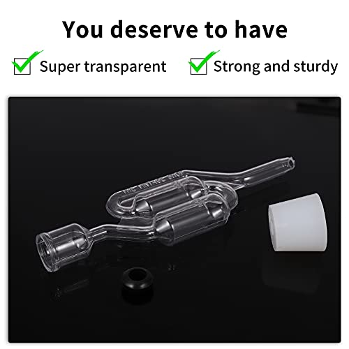 Brewing Airlock Kit, 12 Airlock Grommet And 4