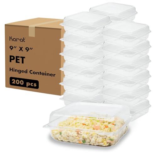 Karat Clamshell Take Out Food Containers [9.3